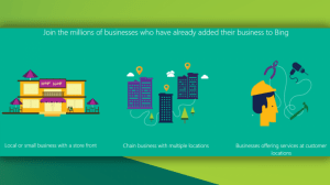 Benefits of Bing Places for Business
