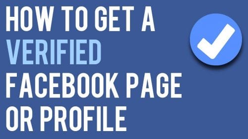 How to Get Facebook Fan Page Verification Badge