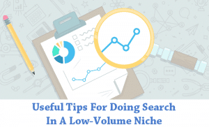 Helpful Tips for Doing Search in a Low-Volume Niche
