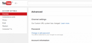 How To Get Custom URL In YouTube