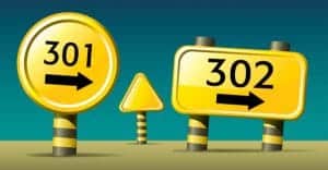 difference between 301 and 302 redirect