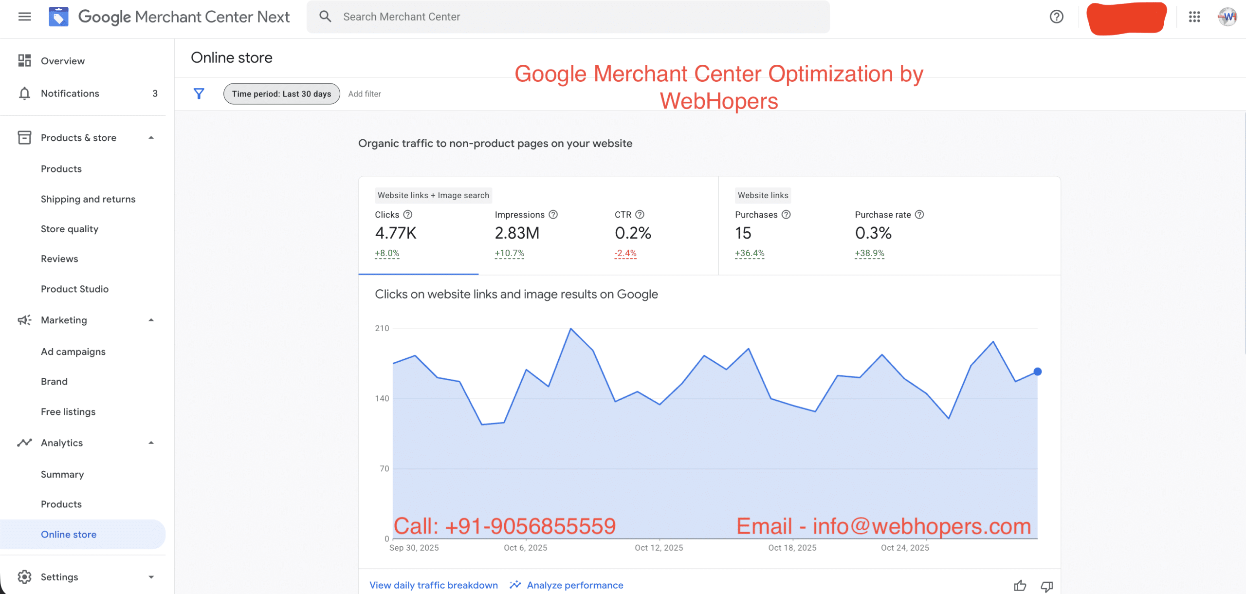 eCommerce marketing company