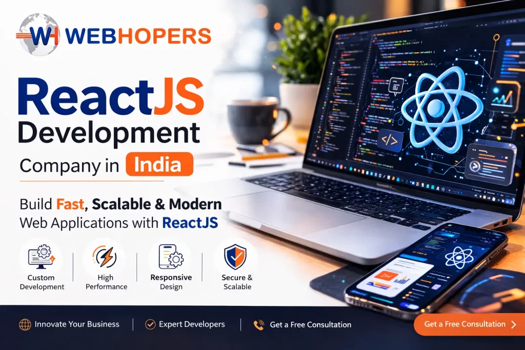 ReactJs Development Company in India