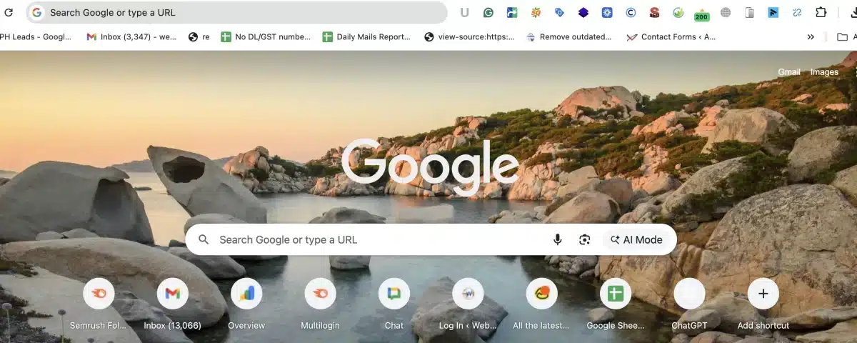Search Google or Type a URL
