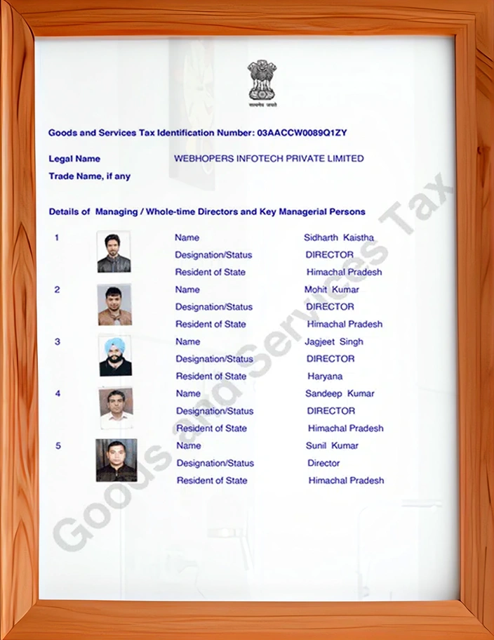 Certifications