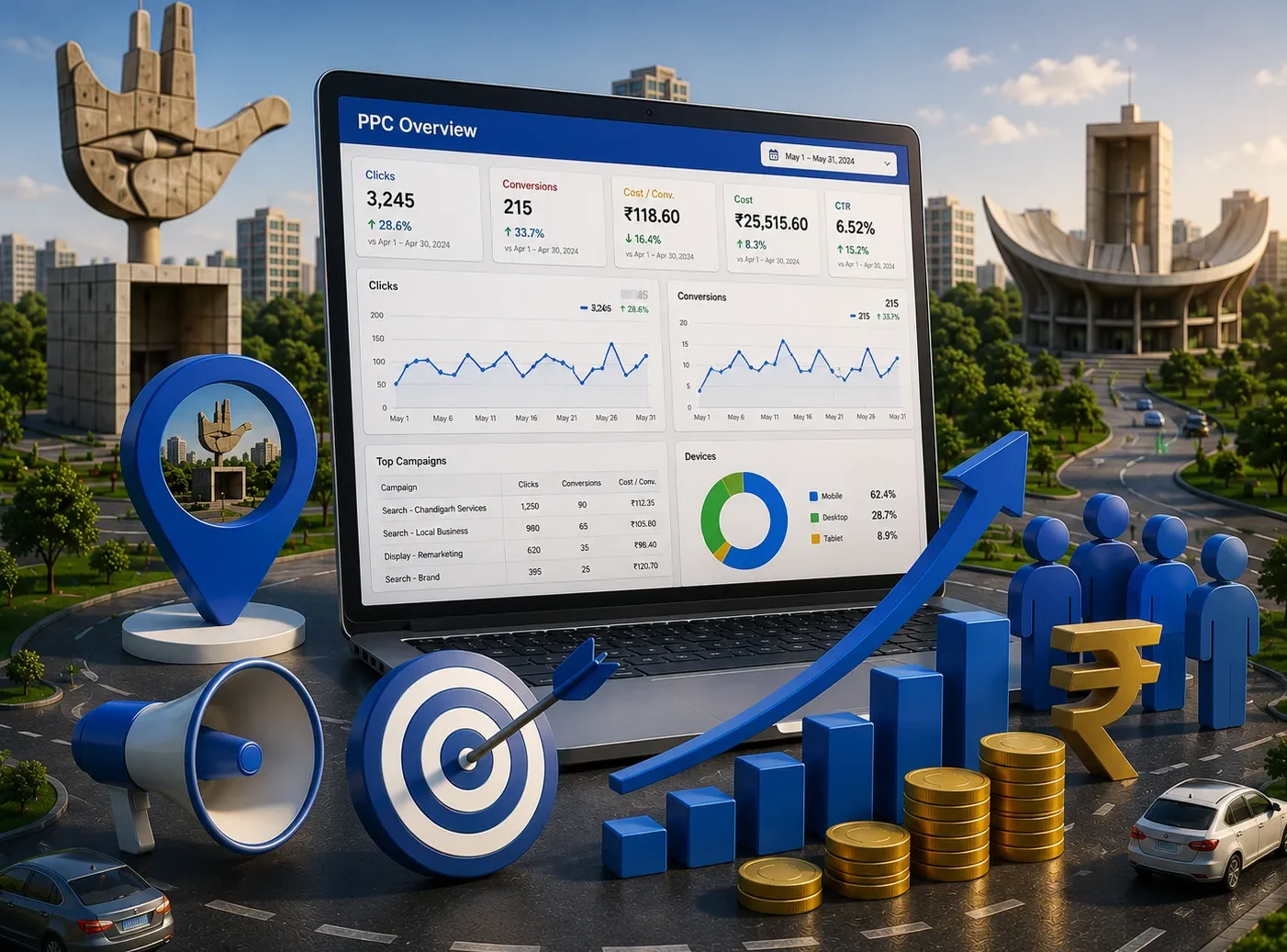 PPC for chandigarh businesses
