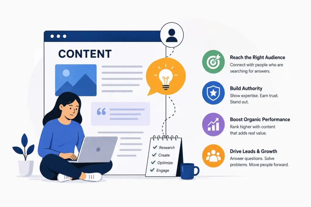 What does a content marketing agency do