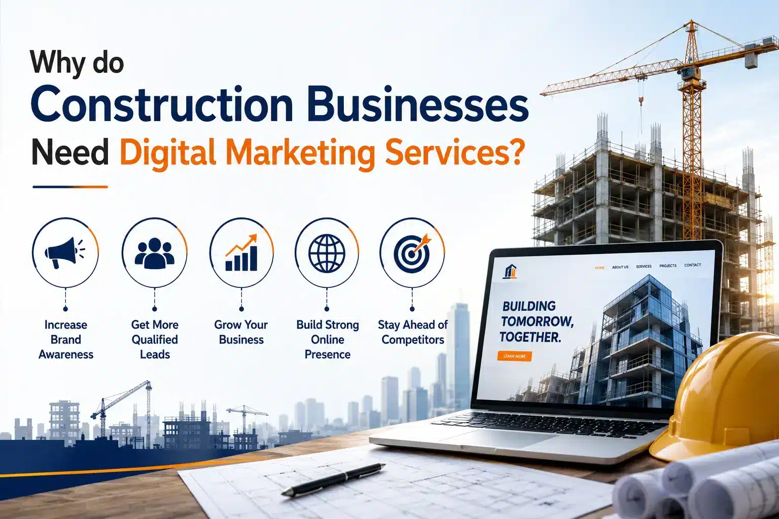 Why do construction companies need digital marketing